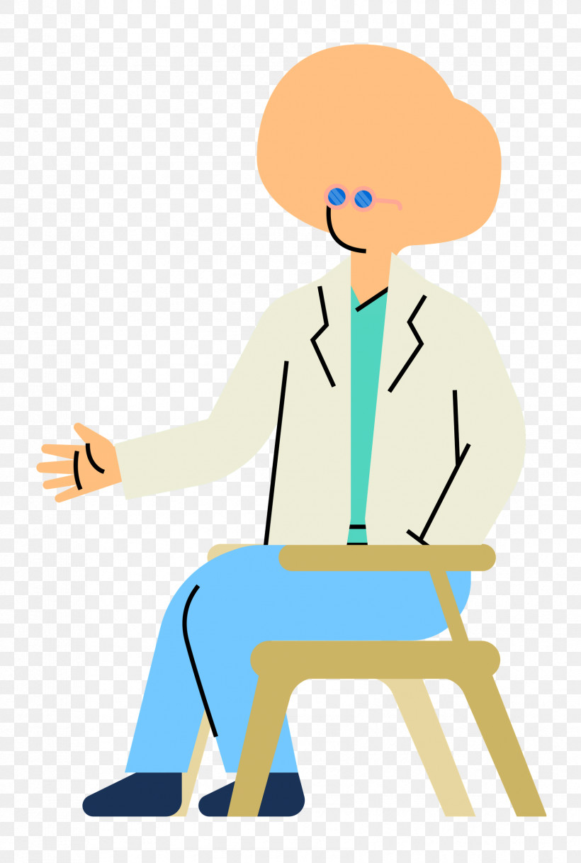 Human Meter Joint Cartoon Conversation, PNG, 1682x2500px, Sitting, Behavior, Cartoon, Chair, Conversation Download Free