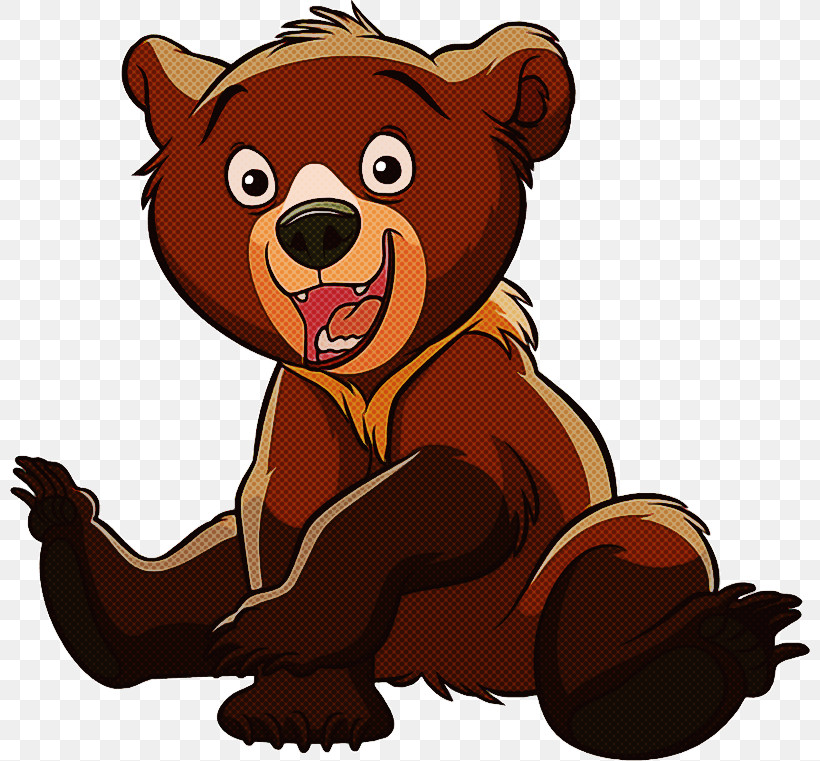 Cartoon Brown Bear Bear Brown Animal Figure, PNG, 800x761px, Cartoon, Animal Figure, Bear, Brown, Brown Bear Download Free