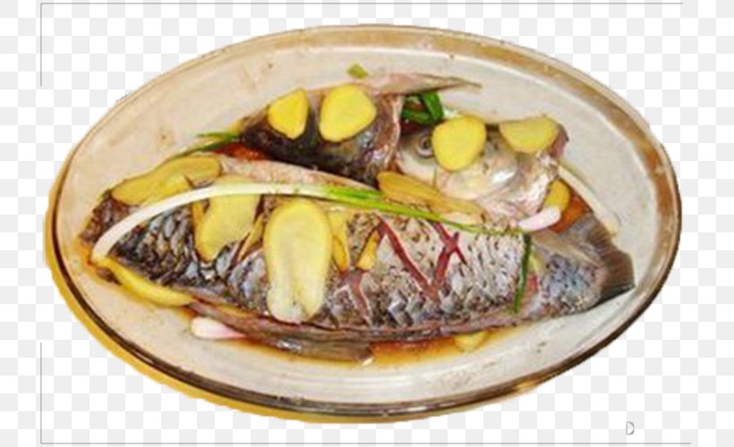 Fish Barbecue Grill Steaming Ginger Grilling, PNG, 735x500px, Fish, Barbecue Grill, Cuisine, Dish, Food Download Free