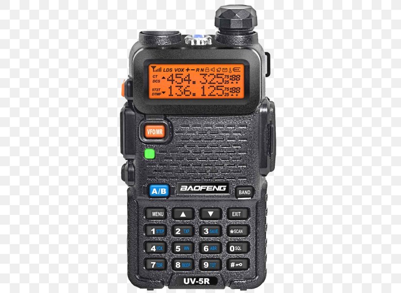Handheld Two-Way Radios Baofeng UV-5RE Baofeng BF-F8HP Very High Frequency, PNG, 600x600px, Handheld Twoway Radios, Amateur Radio, Baofeng Bff8hp, Baofeng Uv5r, Baofeng Uv5re Download Free