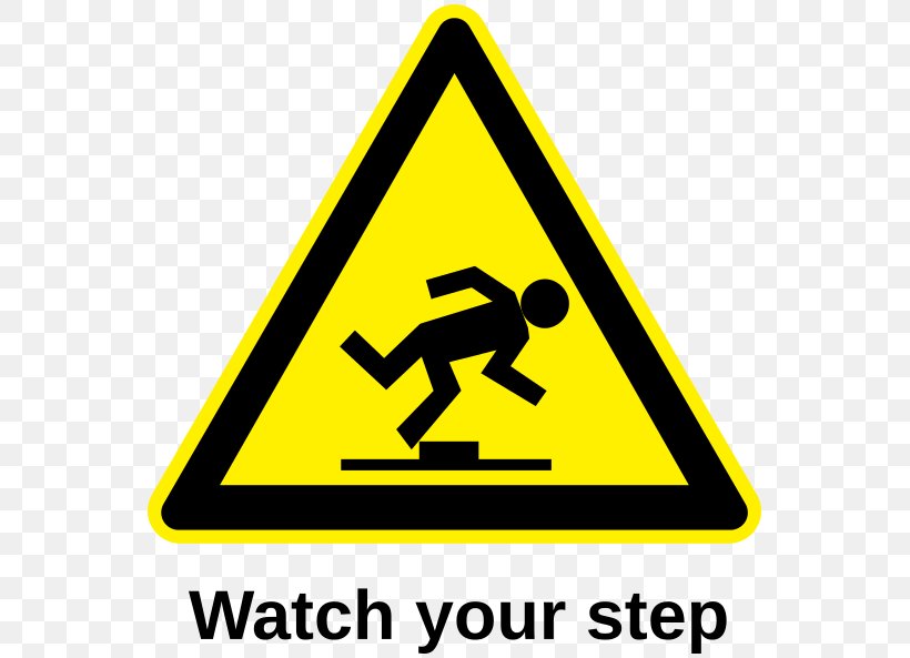 Hazard Symbol Warning Sign Clip Art, PNG, 561x593px, Hazard, Advarselstrekant, Area, Brand, Falling Download Free
