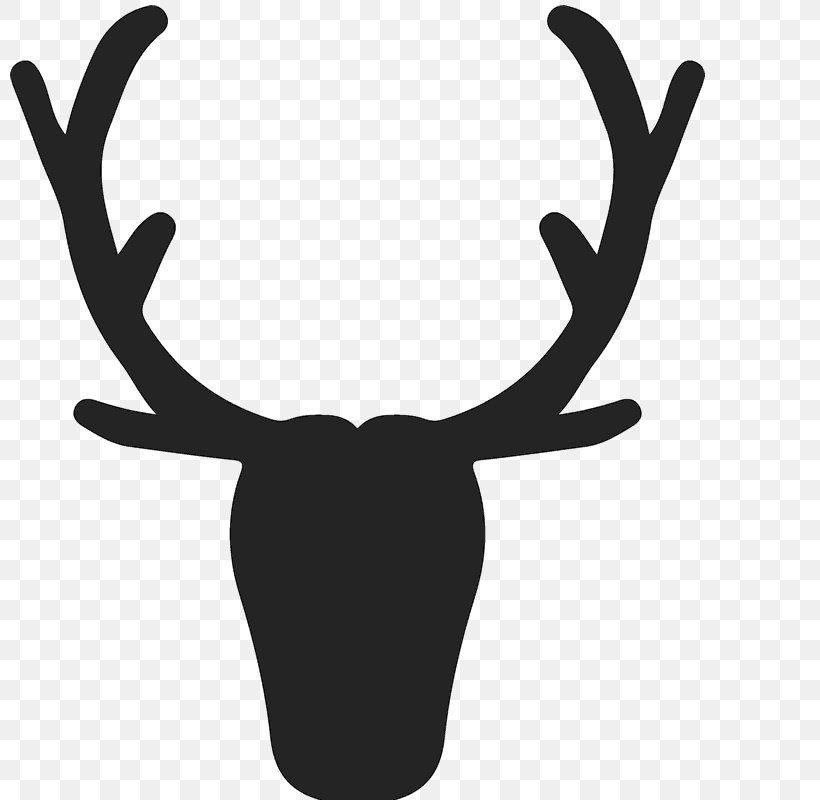 Reindeer Elk Antler Horn, PNG, 800x800px, Reindeer, Antler, Black And White, Deer, Elk Download Free