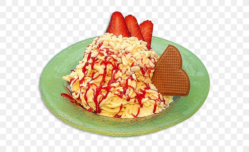 Sundae Ice Cream Cones Pasta Spaghetti Alle Vongole, PNG, 750x500px, Sundae, Breakfast, Cuisine, Dairy Product, Dessert Download Free
