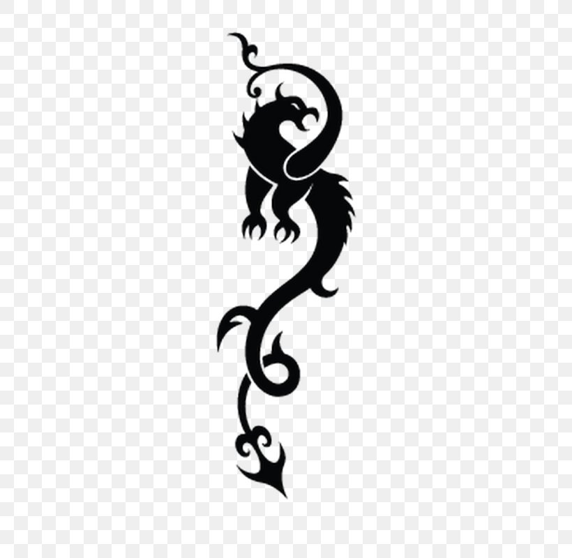 Tattoo Decal Design Dragon Sticker, PNG, 800x800px, Tattoo, Abziehtattoo, Artwork, Black, Black And White Download Free