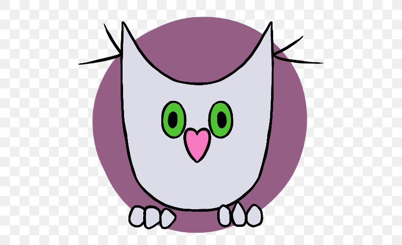 Beak Owl Cartoon Clip Art, PNG, 500x500px, Beak, Area, Artwork, Bird, Cartoon Download Free