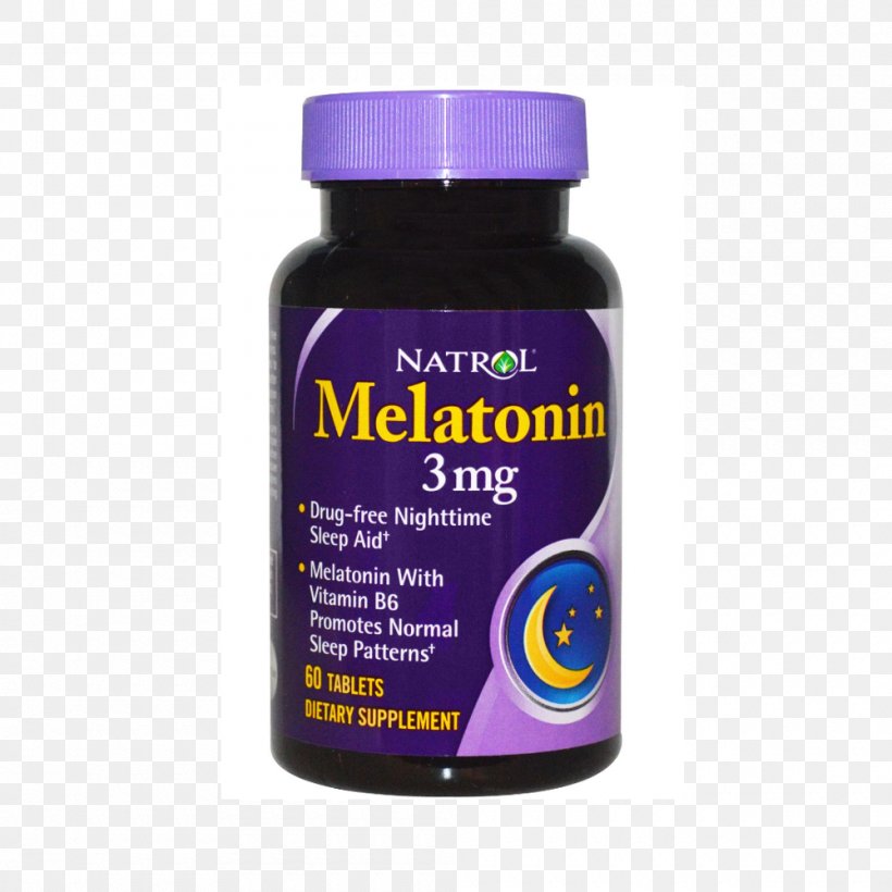 Dietary Supplement Melatonin Tablet Natrol Product, PNG, 1000x1000px, Dietary Supplement, Diet, Liquid, Melatonin, Purple Download Free