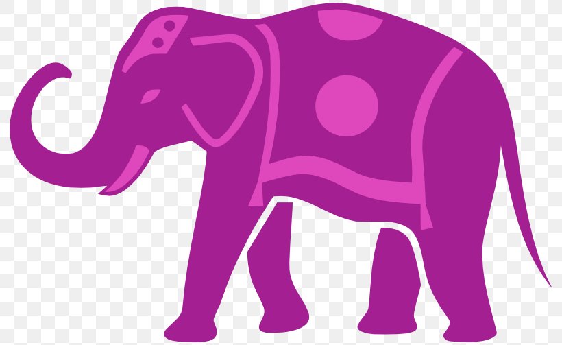 Indian Elephant Silhouette Clip Art, PNG, 800x503px, Indian Elephant, African Elephant, Animal, Asian Elephant, Drawing Download Free