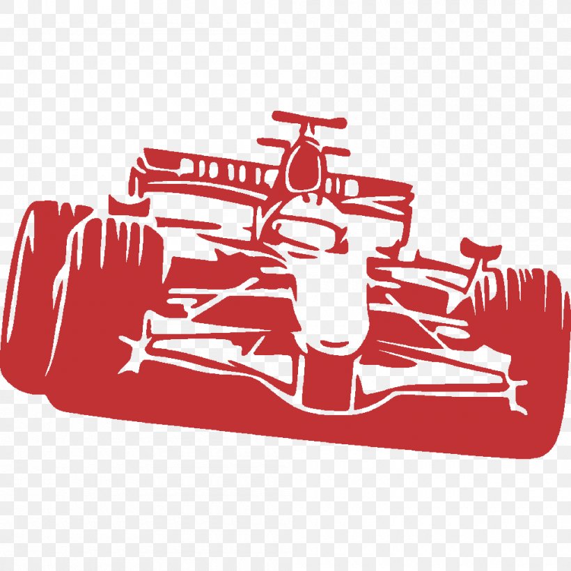 Formula 1 Wall Decal Sticker Auto Racing, PNG, 1000x1000px, Formula 1, Area, Auto Racing, Brand, Decal Download Free