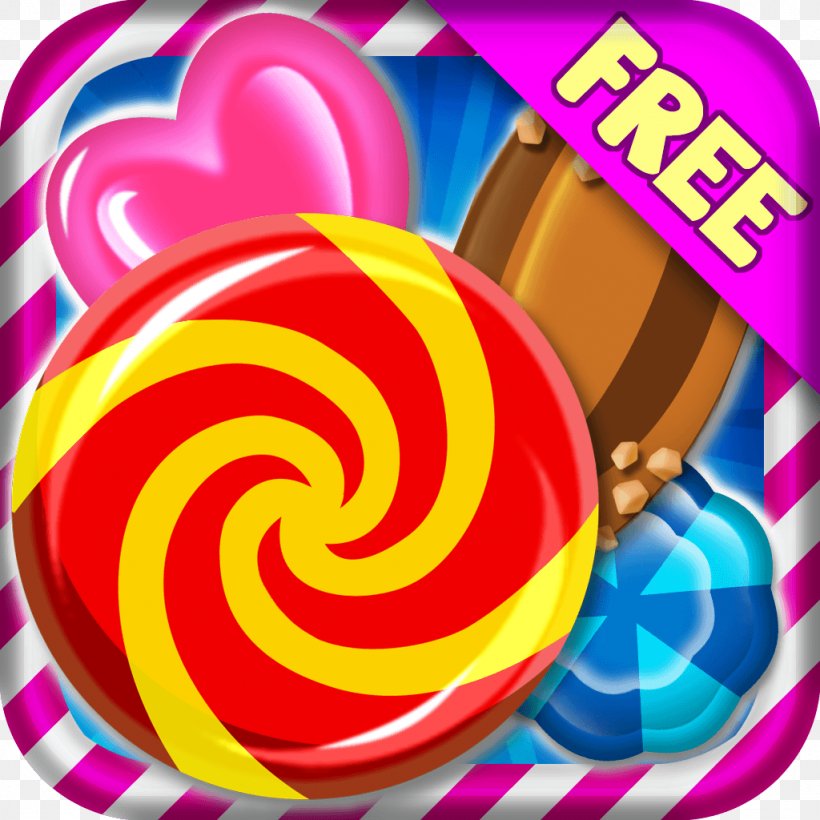 Lollipop Game App Store ITunes IPod, PNG, 1024x1024px, Lollipop, App Store, Candy, Confectionery, Food Download Free