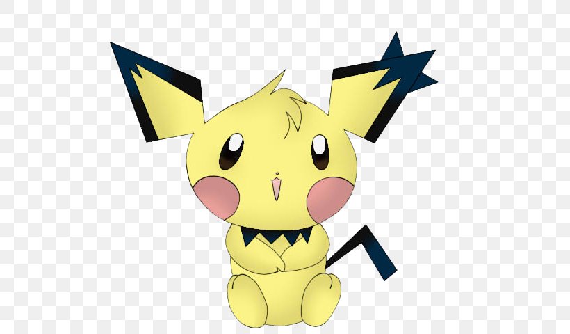 Pikachu Pichu Pokémon Clip Art, PNG, 640x480px, Watercolor, Cartoon, Flower, Frame, Heart Download Free