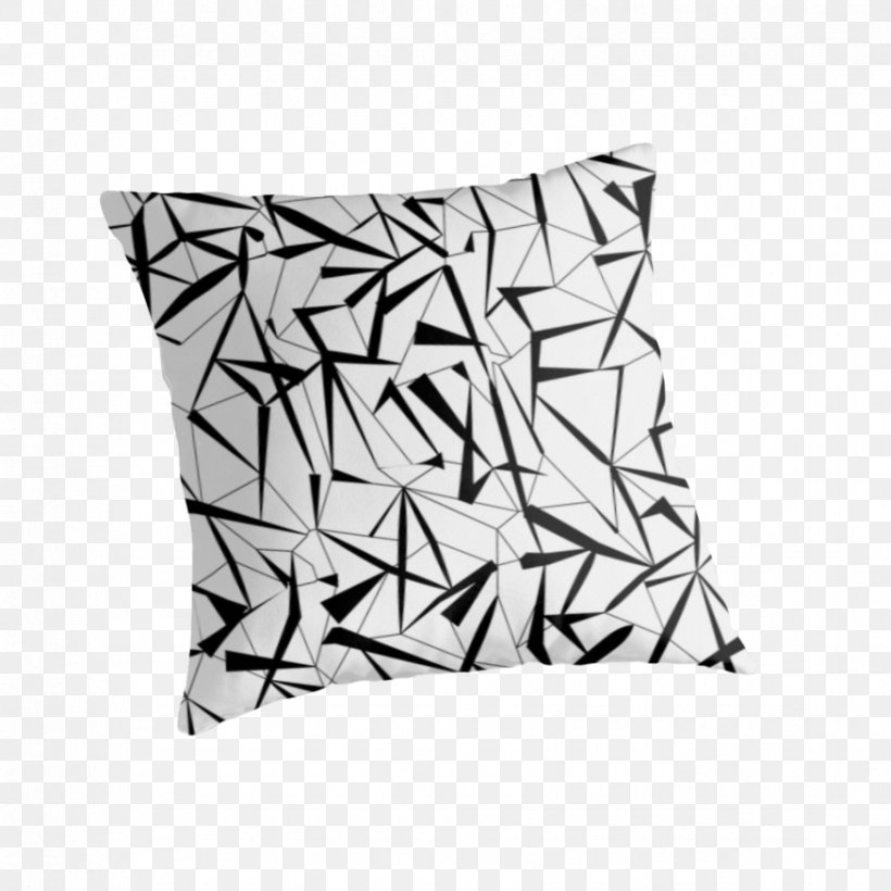 Cushion Throw Pillows White Line, PNG, 875x875px, Cushion, Black And White, Pillow, Rectangle, Throw Pillow Download Free
