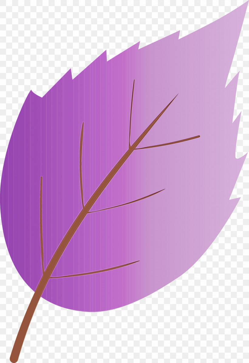 Feather, PNG, 2060x3000px, Watercolor Leaf, Feather, Leaf, Lilac, Paint Download Free
