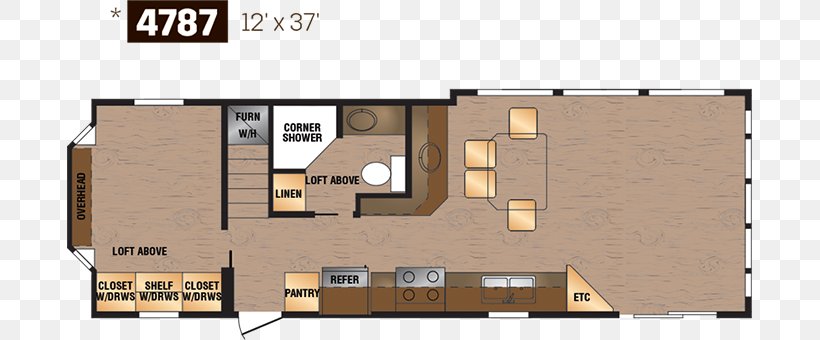 Floor Plan Park Model House Plan, PNG, 782x340px, Floor Plan, Area, Bedroom, Computer Component, Cottage Download Free