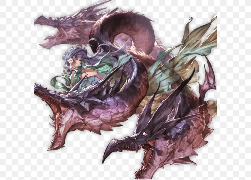 Granblue Fantasy Tiamat Wikia Fandom Character, PNG, 600x589px, Watercolor, Cartoon, Flower, Frame, Heart Download Free