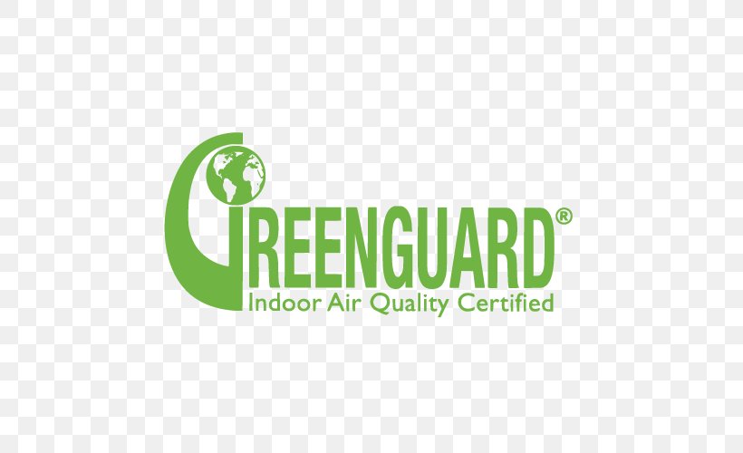 Logo Greenguard Environmental Institute Indoor Air Quality Product Design Brand, PNG, 500x500px, Logo, Air Pollution, Area, Brand, Green Download Free