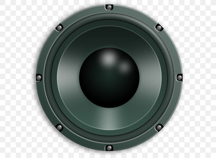 Loudspeaker Audio Clip Art, PNG, 600x600px, Loudspeaker, Audio, Audio Equipment, Car Subwoofer, Computer Speaker Download Free