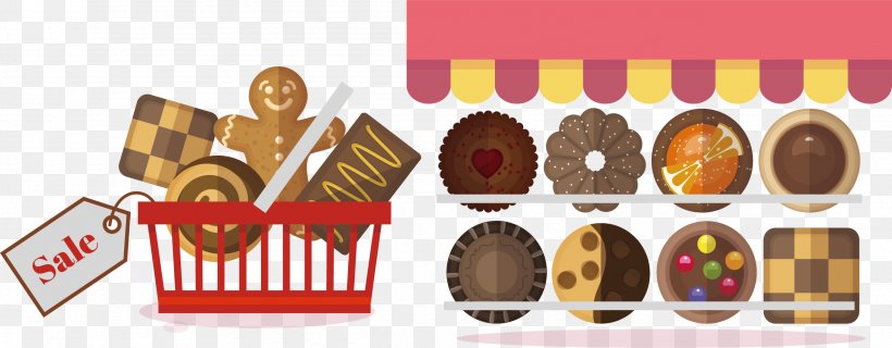 Praline Bakery Cookie Chocolate, PNG, 2552x998px, Praline, Bakery, Baking, Biscuit, Bonbon Download Free