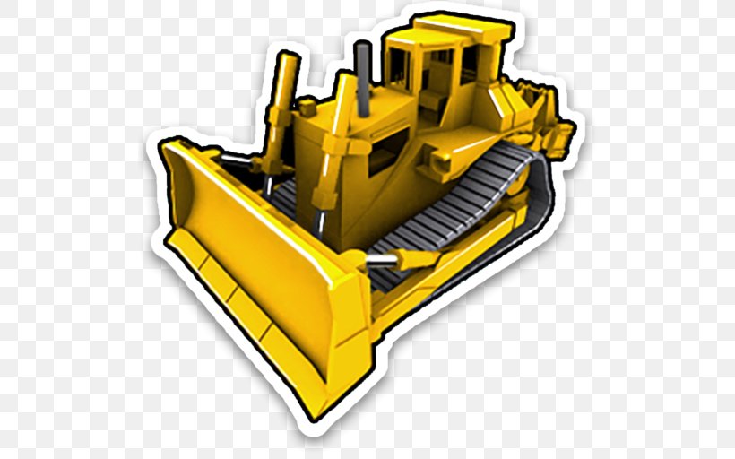 Bulldozer Caterpillar Inc. Wheel Tractor-scraper Puzzle Game Of Skill, PNG, 512x512px, Bulldozer, Automotive Design, Brand, Cart, Caterpillar Inc Download Free