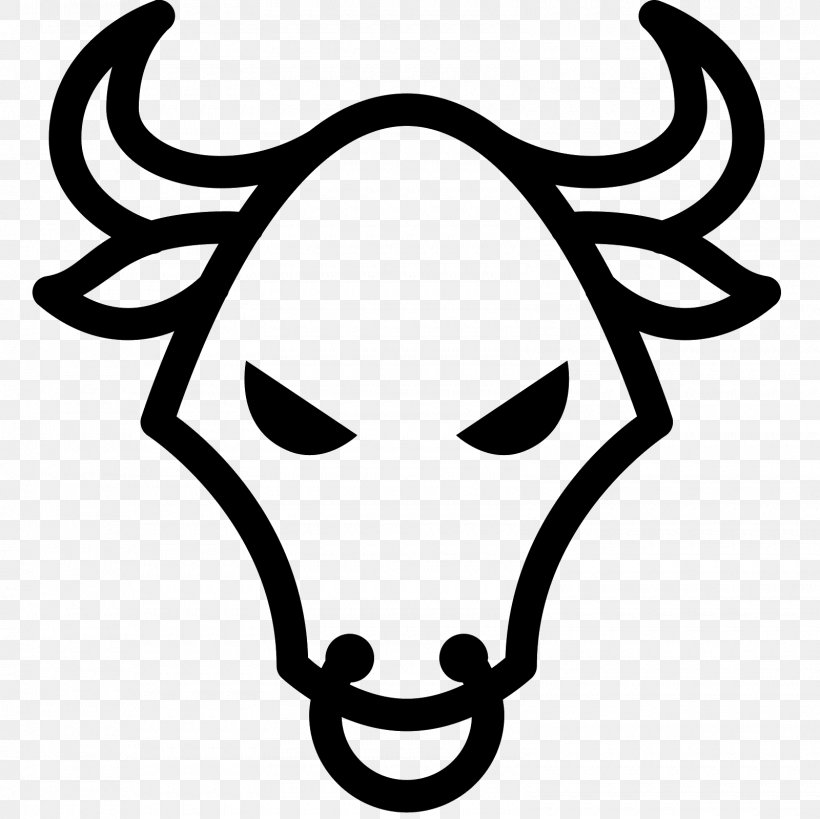 Download, PNG, 1600x1600px, Bull, Artwork, Black And White, Face, Head Download Free