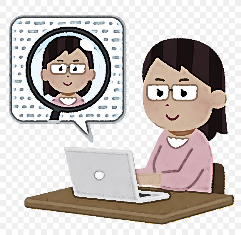 Computer Search Woman, PNG, 800x800px, Computer, Cartoon, Job, Search, Technology Download Free