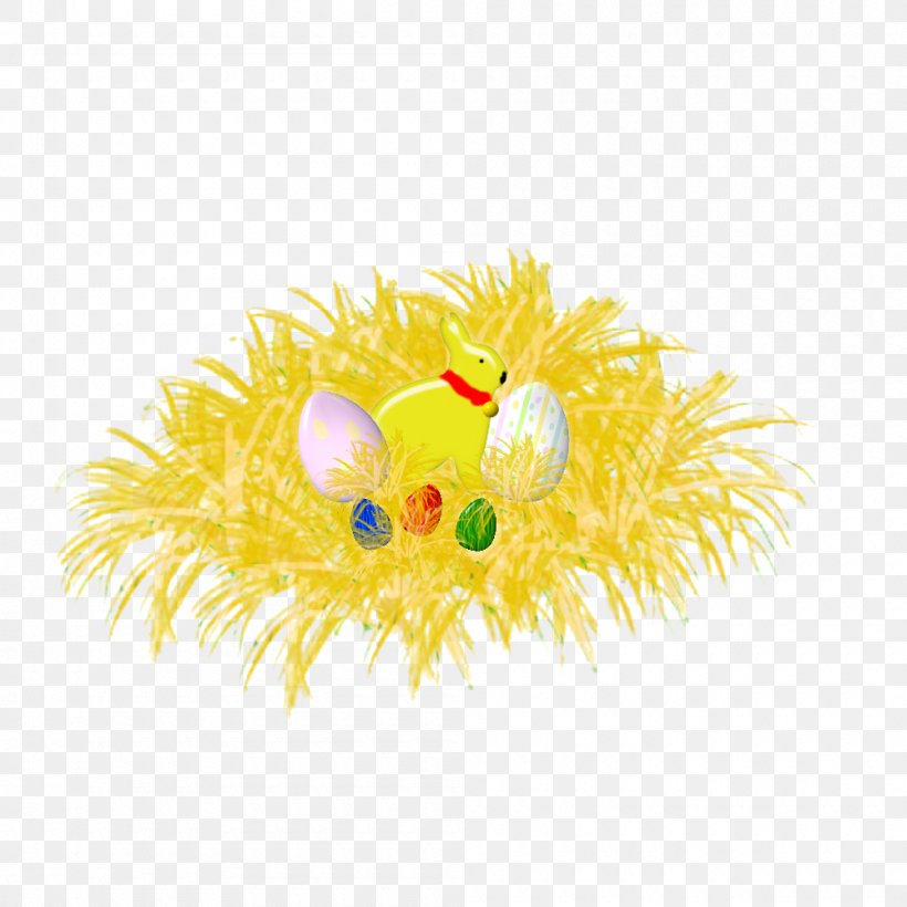 Easter Bunny Nest Petal Clip Art, PNG, 1000x1000px, Easter Bunny, Askartelu, Flower, Home Page, Invertebrate Download Free