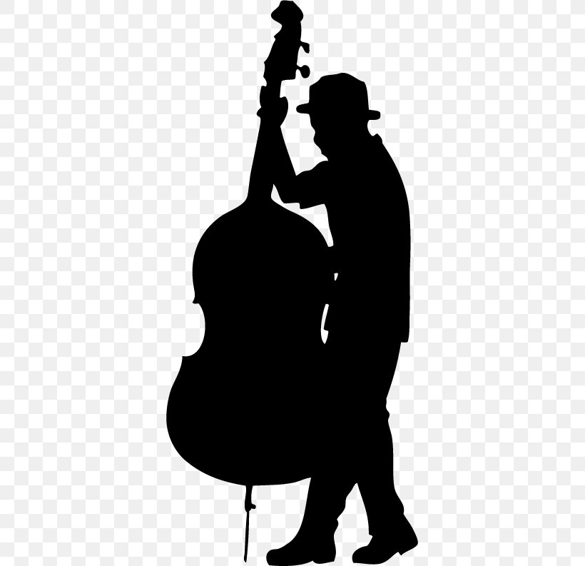 Silhouette Cello Double Bass Musician, PNG, 353x793px, Watercolor, Cartoon, Flower, Frame, Heart Download Free