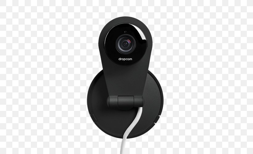 Webcam Wireless Security Camera Wi-Fi Closed-circuit Television Dropcam, PNG, 500x500px, Webcam, Audio Equipment, Camera, Camera Lens, Cameras Optics Download Free