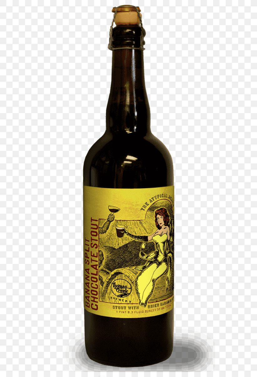 Ale Beer Bottle Stout Thomas Creek Brewery And Home Brew Shop, PNG, 568x1200px, Ale, Alcoholic Beverage, Banana, Banana Split, Beer Download Free