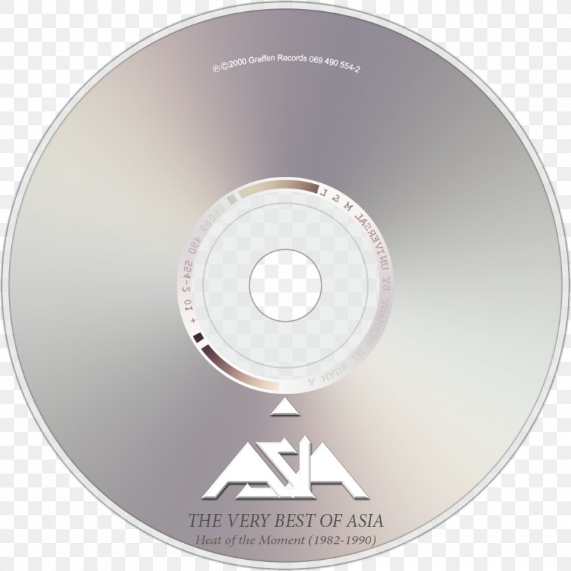 Compact Disc The Very Best Of Asia: Heat Of The Moment (1982–1990) Album 20th Century Masters: The Millennium Collection: The Best Of Asia, PNG, 1000x1000px, Watercolor, Cartoon, Flower, Frame, Heart Download Free
