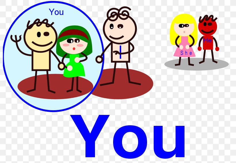 He You Pronoun Clip Art, PNG, 800x566px, You, Area, Blog, Cartoon ...