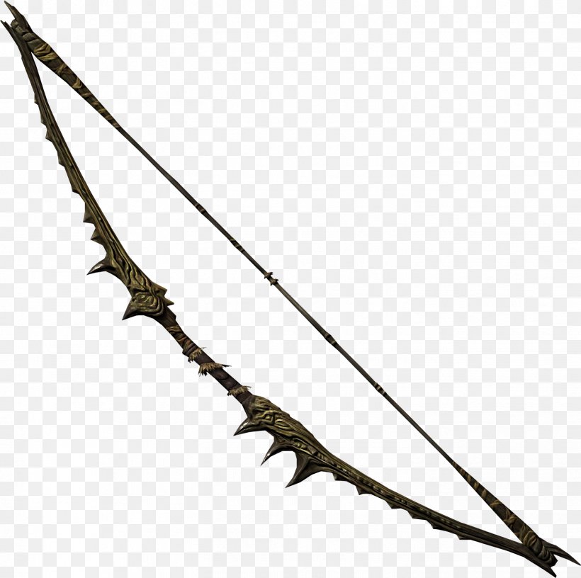 The Elder Scrolls V: Skyrim Dungeons & Dragons Weapon Bow And Arrow Crossbow, PNG, 1451x1444px, Elder Scrolls V Skyrim, Armour, Bow And Arrow, Branch, Cold Weapon Download Free