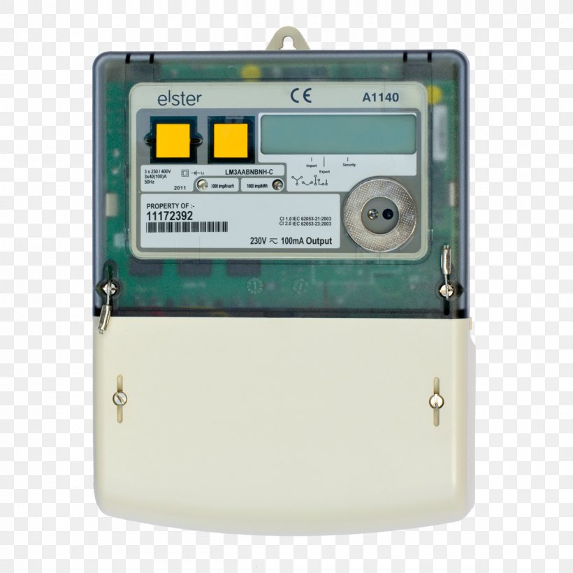 Electricity Meter Three-phase Electric Power Polyphase System Counter, PNG, 1200x1200px, Electricity Meter, Automatic Meter Reading, Counter, Craft Magnets, Current Transformer Download Free