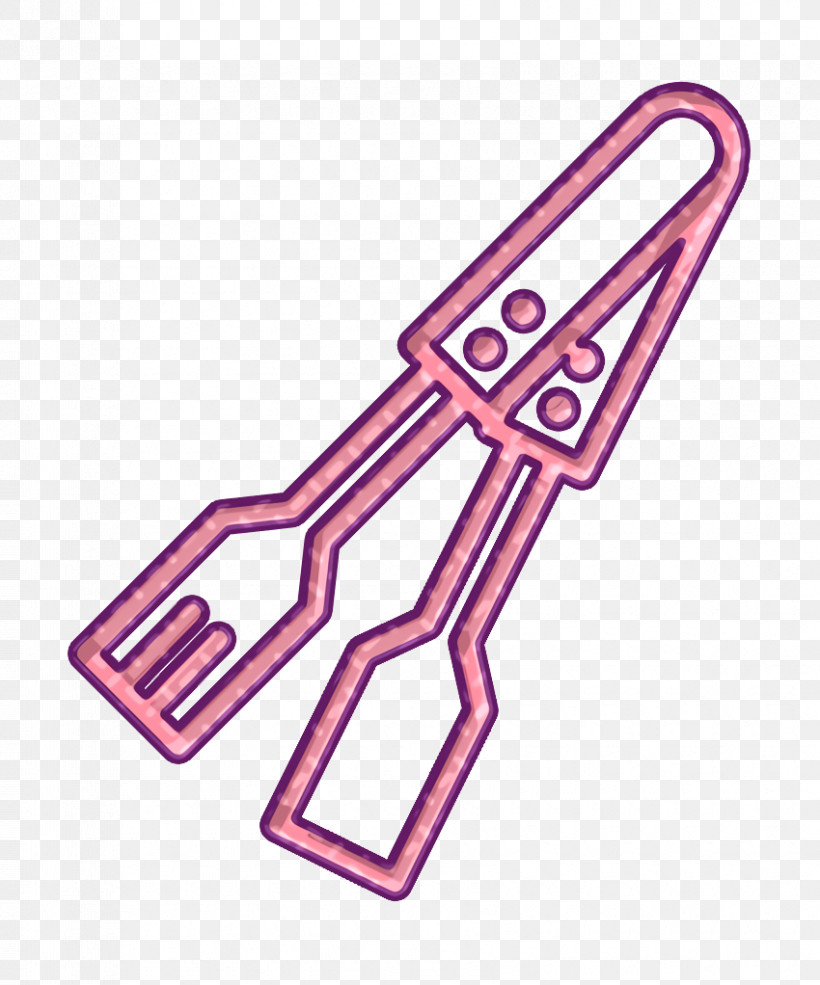 Food And Restaurant Icon Bbq Icon Tongs Icon, PNG, 850x1022px, Food And Restaurant Icon, Angle, Bbq Icon, Geometry, Line Download Free