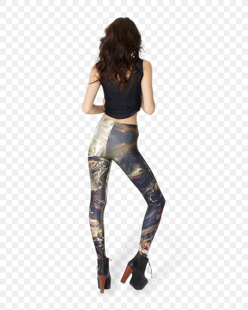 Leggings Yoga Pants Fashion Tights Clothing, PNG, 683x1024px, Watercolor, Cartoon, Flower, Frame, Heart Download Free