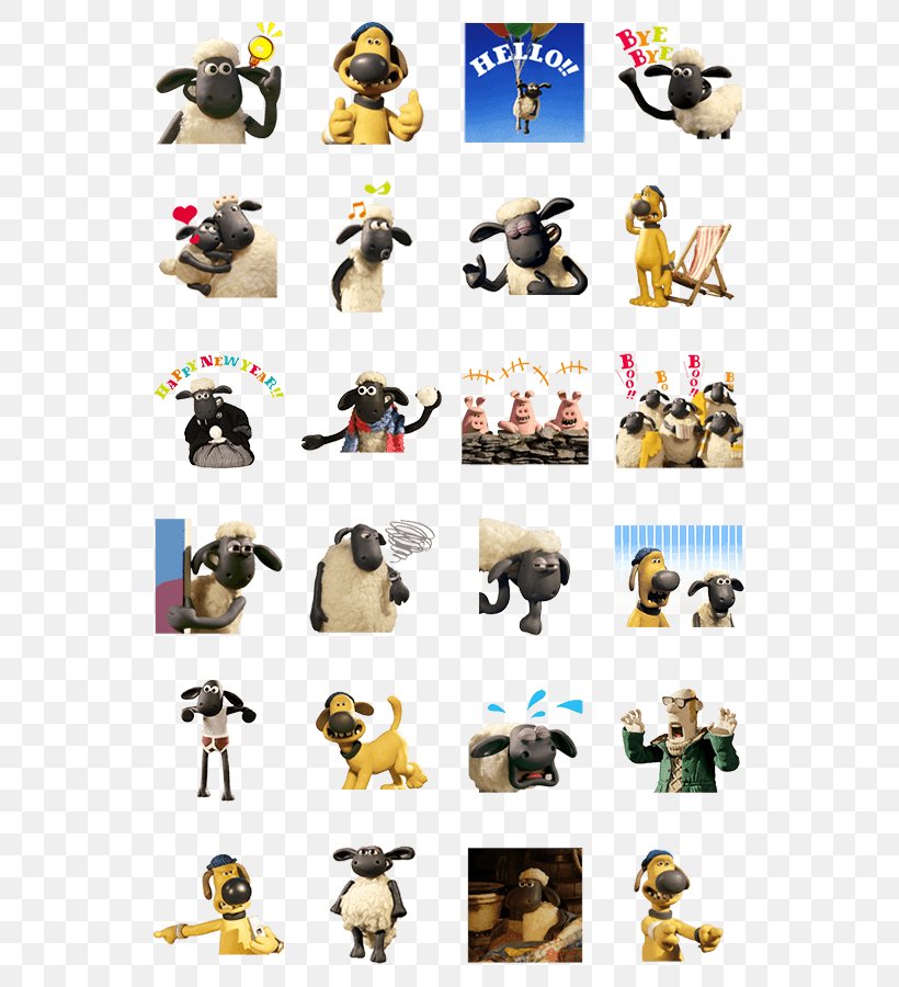 Sheep Sticker Animaatio LINE, PNG, 562x900px, Sheep, Animaatio, Carnivoran, Cartoon, Goat Download Free