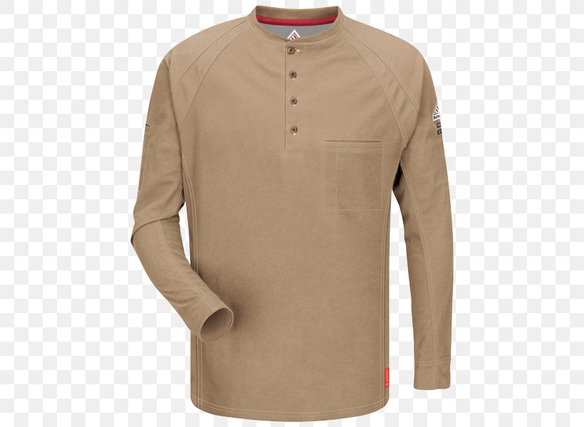 Sleeve Henley Shirt T-shirt Clothing, PNG, 600x600px, Sleeve, Beige, Button, Clothing, Collar Download Free