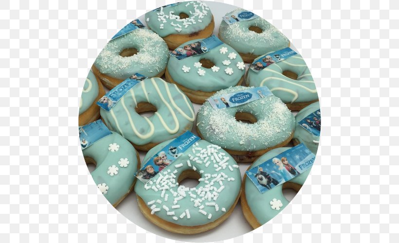 Donuts Turquoise Powdered Sugar Finger Food, PNG, 500x500px, Donuts, Doughnut, Finger, Finger Food, Food Download Free