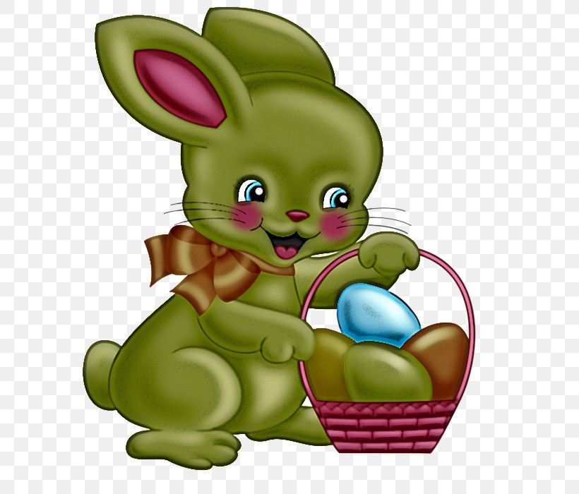 Easter Bunny, PNG, 639x700px, Cartoon, Animation, Easter Bunny, Green, Rabbit Download Free