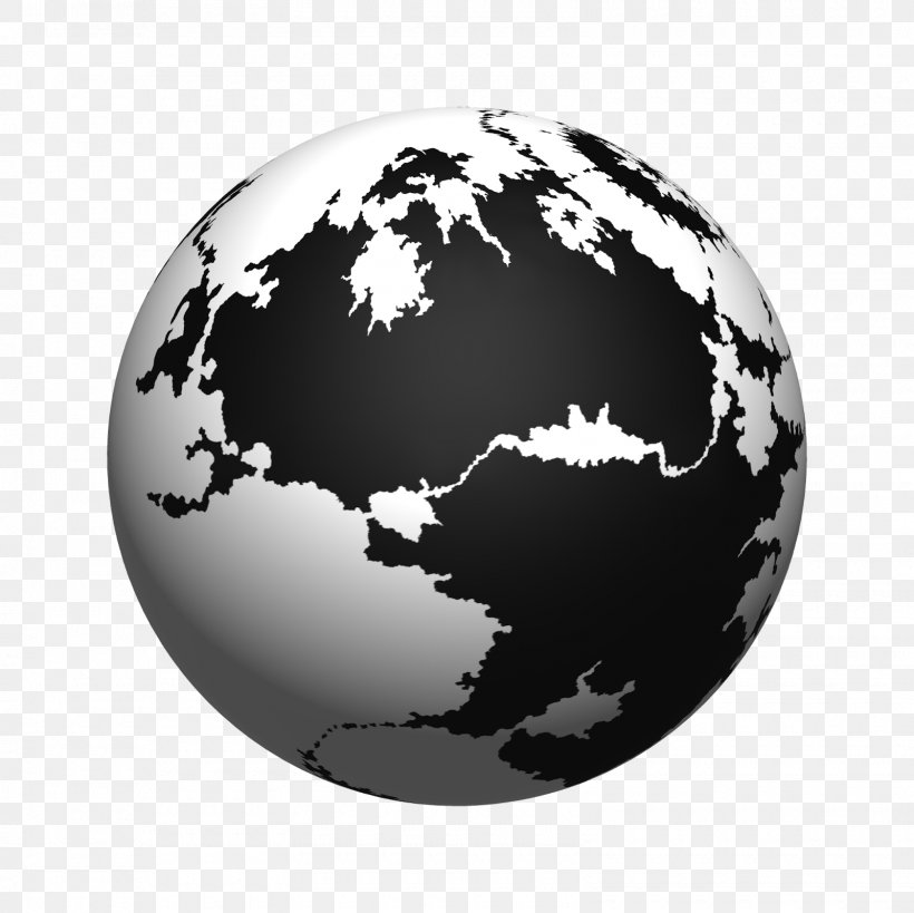 Globe Earth World /m/02j71 Sphere, PNG, 1600x1600px, Globe, Black And White, Earth, Planet, Sphere Download Free