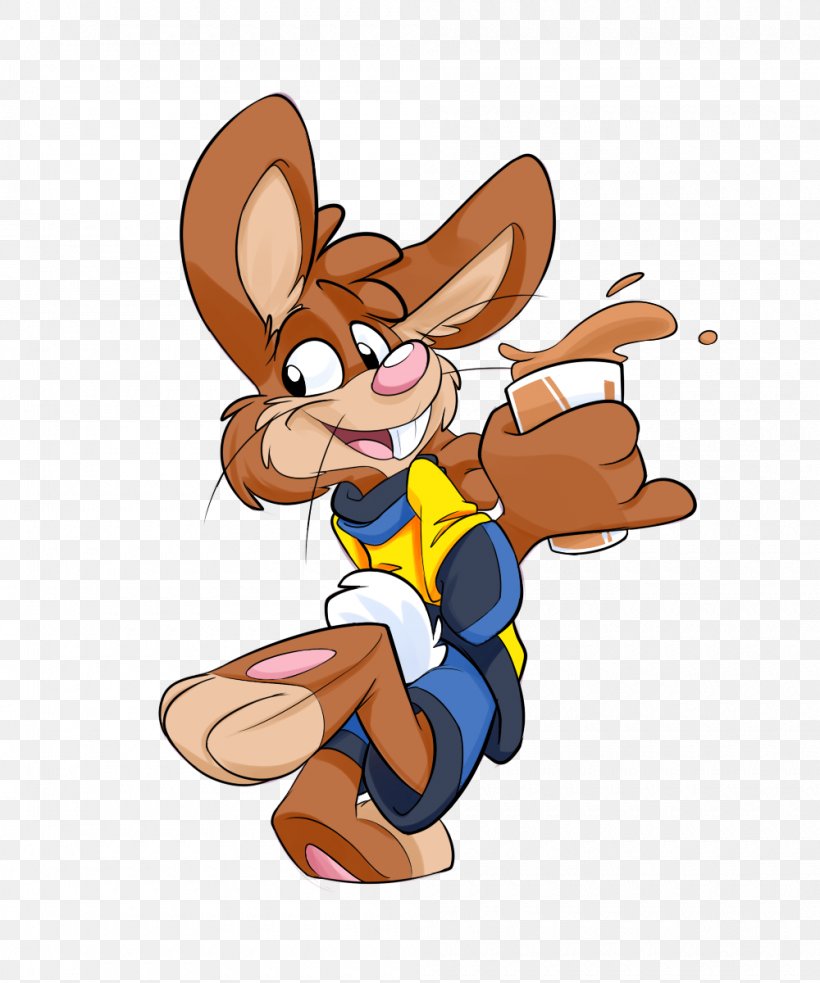 Rabbit Nesquik Easter Bunny Quicky, PNG, 1000x1200px, Rabbit, Art, Brand, Cartoon, Comic Book Download Free
