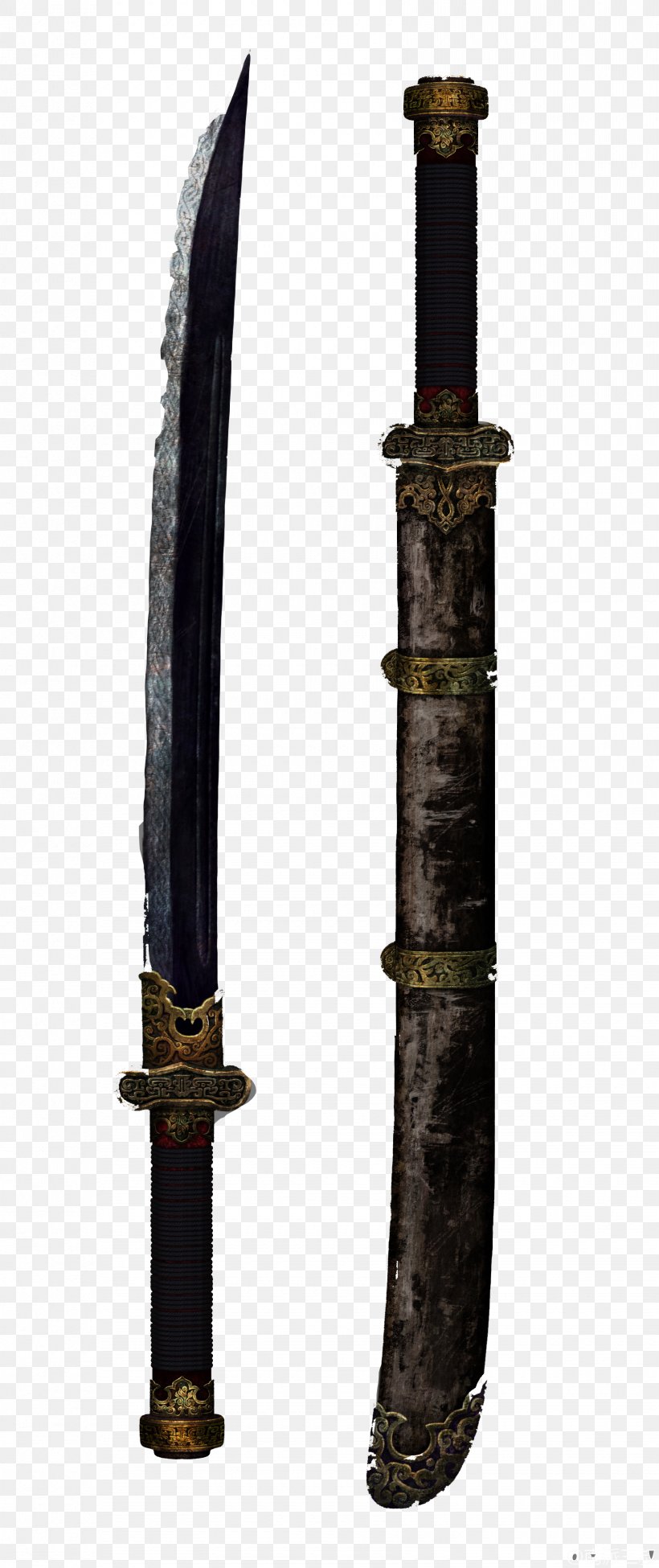 Daomu Biji Weapon Sabre Japanese Sword, PNG, 1680x3997px, Daomu Biji, Archetype, Arma Bianca, Cold Weapon, Dagger Download Free