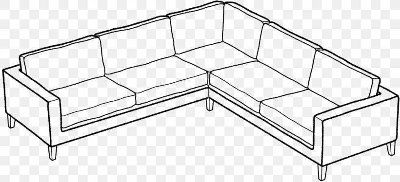 Sketch sofa with pouf  Stock Illustration 49162422  PIXTA