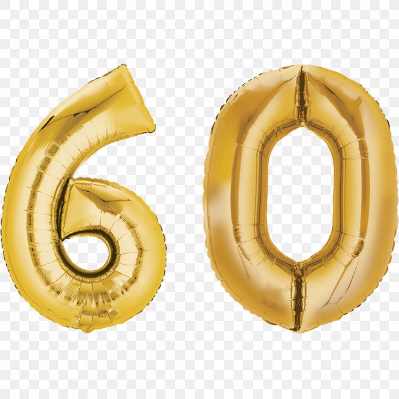 Gas Balloon Gold Birthday Number, PNG, 1000x1000px, Balloon, Birthday, Body Jewelry, Brass, Costume Download Free