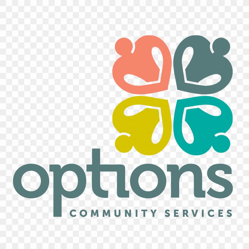 Options Community Services Society Logo Pacific Community Resources Brand Product, PNG, 2400x2400px, Logo, Area, Behavior, Brand, Community Download Free