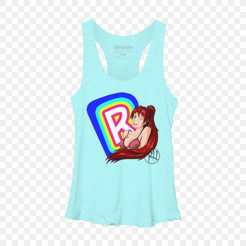 Sleeveless Shirt T-shirt Gilets, PNG, 1200x1200px, Sleeveless Shirt, Active Shirt, Active Tank, Animal, Aqua Download Free