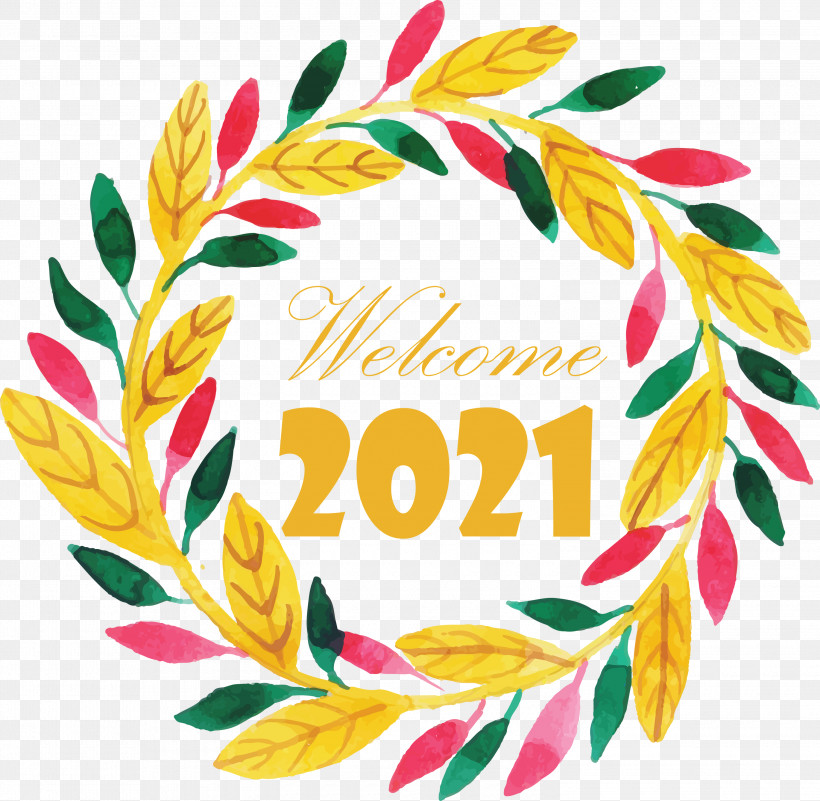 Happy New Year 2021 Welcome 2021 Hello 2021, PNG, 3000x2934px, Happy New Year 2021, Floral Design, Fruit, Happy New Year, Hello 2021 Download Free