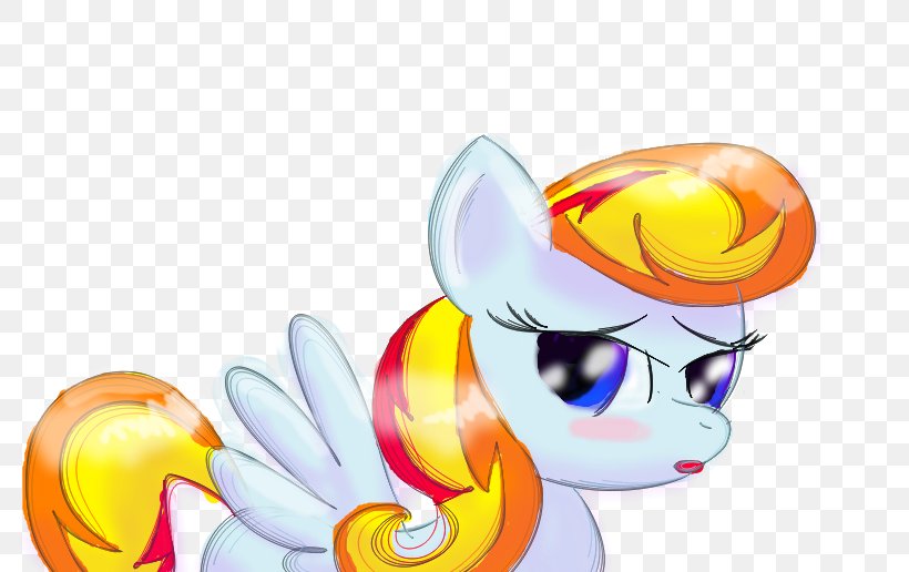 Pinkie Pie Rainbow Dash Horse Sweetie Belle Yellow, PNG, 820x516px, Watercolor, Cartoon, Flower, Frame, Heart Download Free