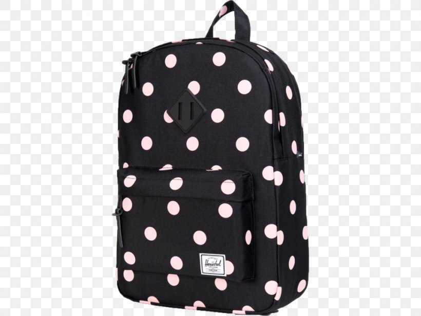 Polka Dot Bag Herschel Supply Co. Heritage Backpack, PNG, 960x720px, Polka Dot, Backpack, Bag, Black, Child Download Free