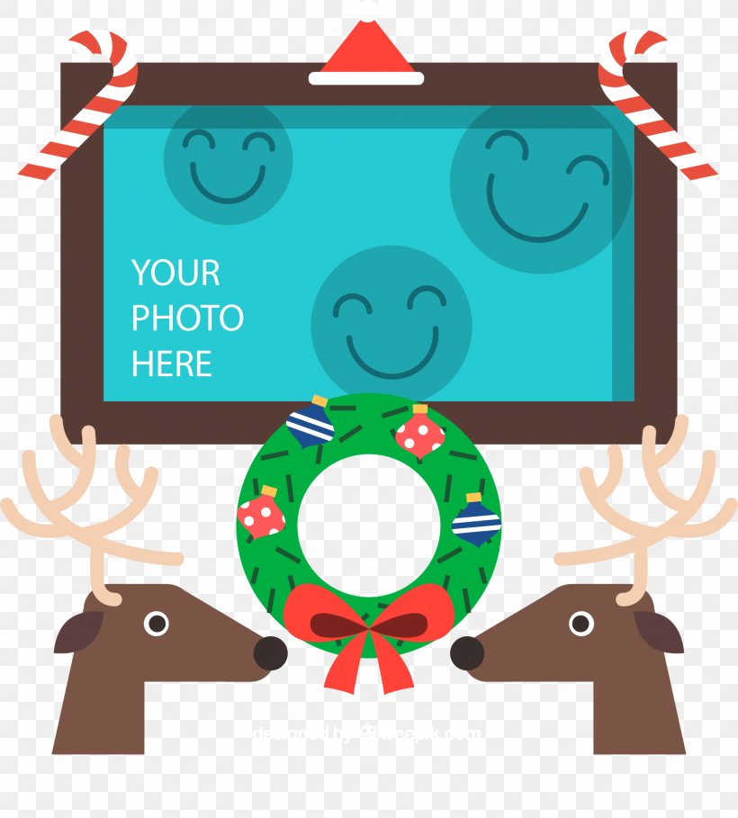 Reindeer Santa Claus Christmas, PNG, 1611x1787px, Reindeer, Christmas, Christmas Decoration, Christmas Ornament, Deer Download Free