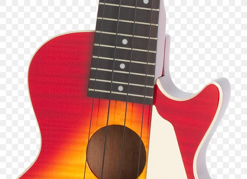 Acoustic Guitar Epiphone Les Paul Acoustic/Electric Ukulele Electric Guitar Gibson Les Paul, PNG, 1100x800px, Watercolor, Cartoon, Flower, Frame, Heart Download Free